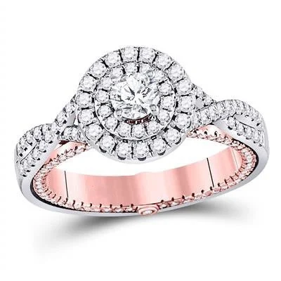 Women’s custom rings-1 1/3CT-DIAMOND BRIDAL RING CERTIFIED