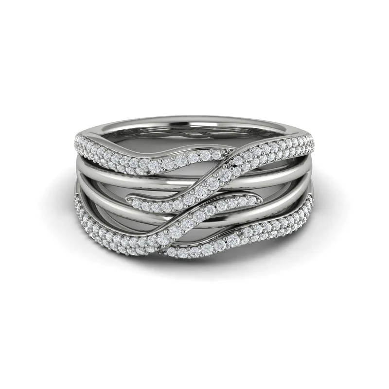 Diamond Mutil Wrap Ring