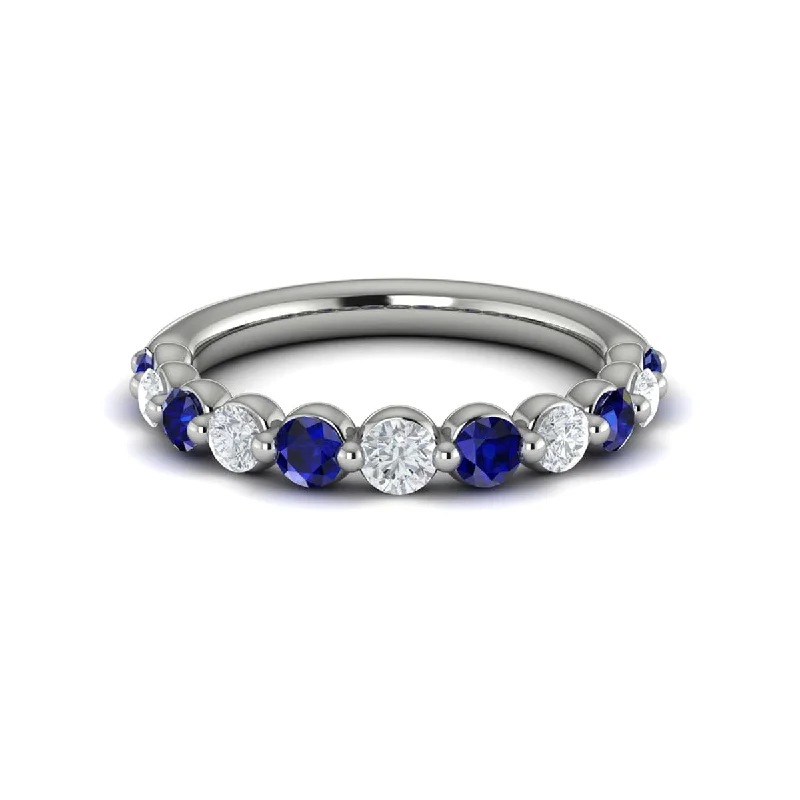 Diamond and Sapphire Ring