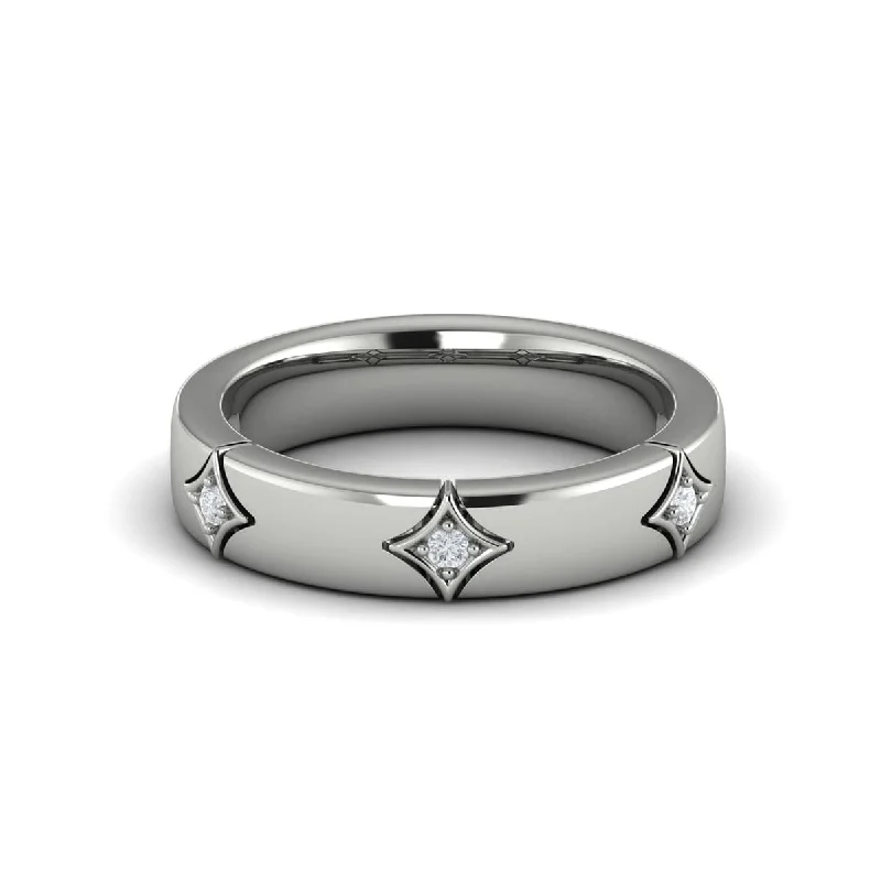 Diamond Vlora Star Ring