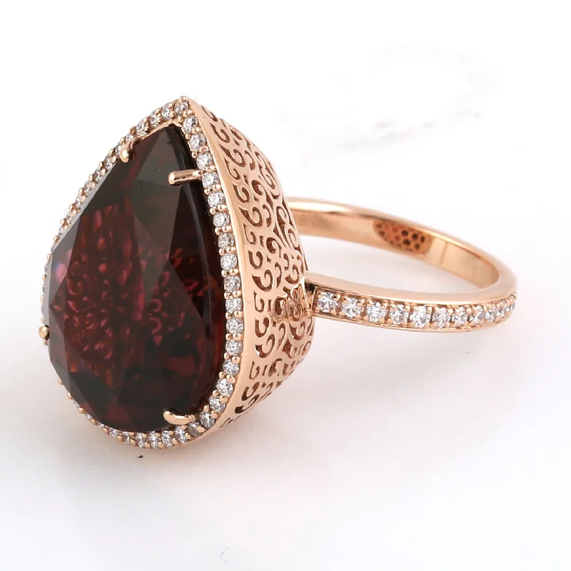 Women’s luxury rings-Royal Tourmaline Ring