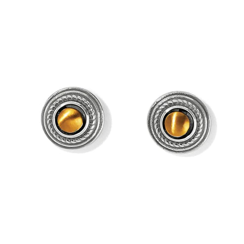 Women’s drop earrings-Brighton | Ferrara Monete Stud Earrings in Silver and Gold Tone