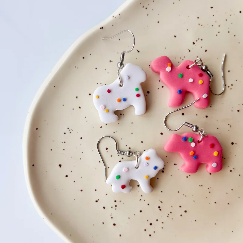 Women’s designer earrings-ANIMAL COOKIE EARRINGS