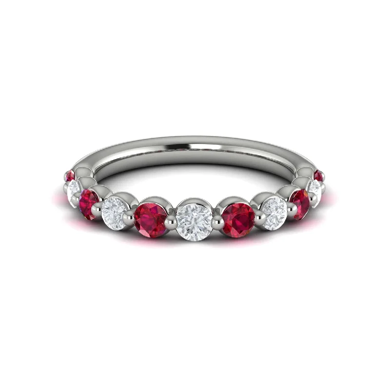 Diamond and Ruby Ring