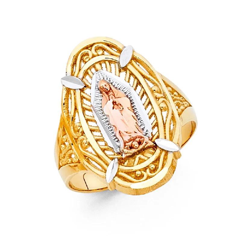 Women’s luxury statement rings-14K GUADALUPE RINGS