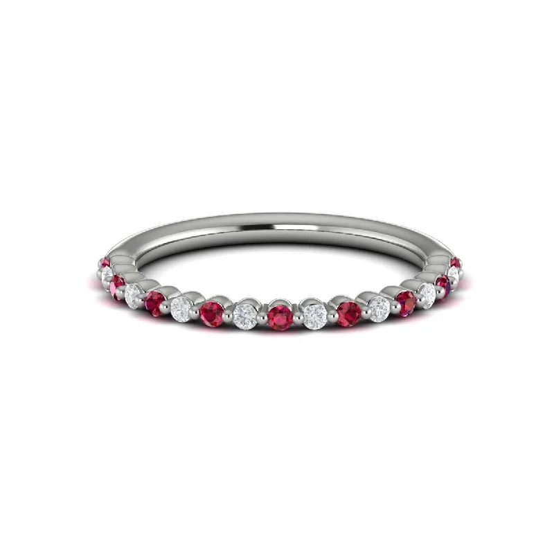 Diamond and Ruby Ring