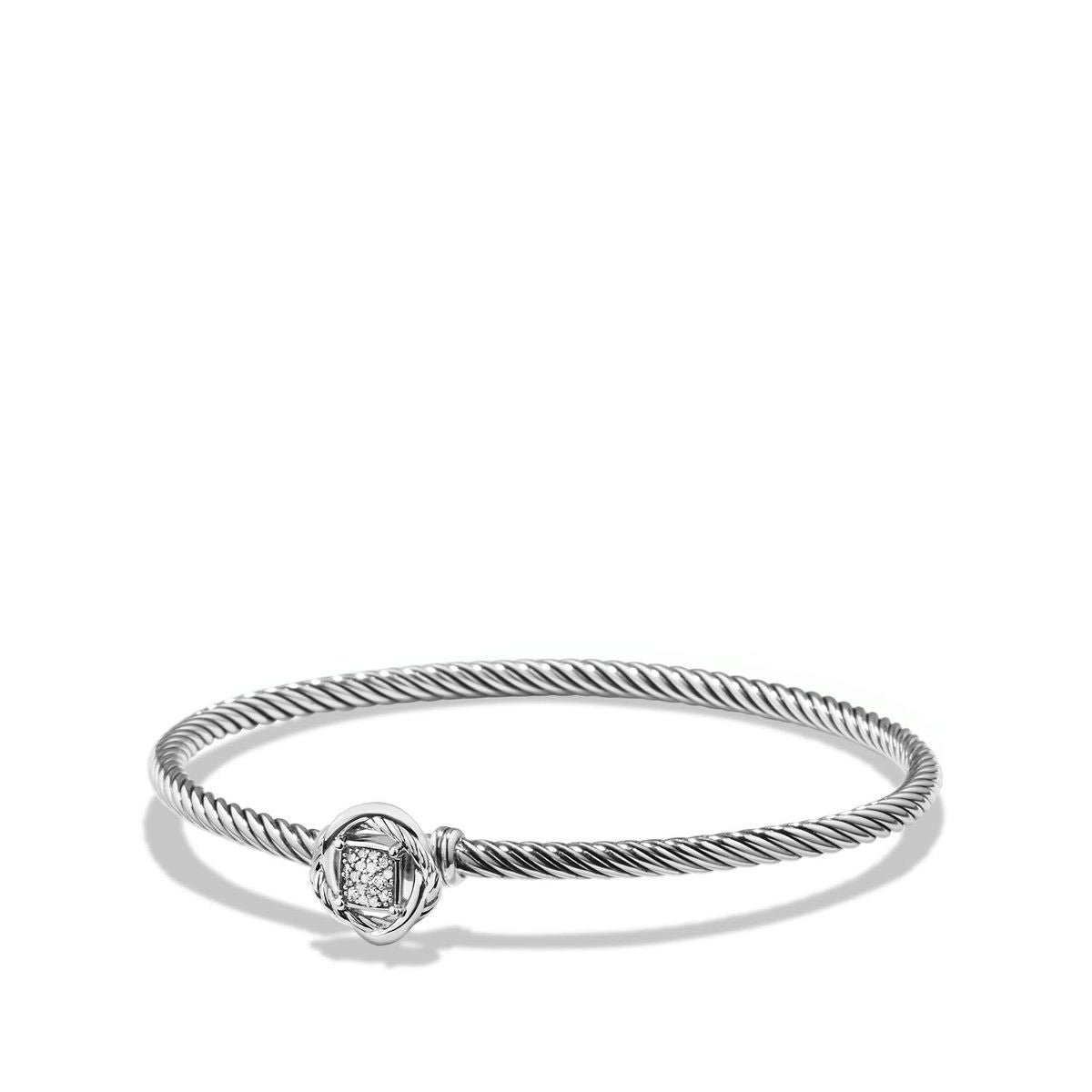 Women’s adjustable bracelets-David Yurman 3mm Infinity Bracelet