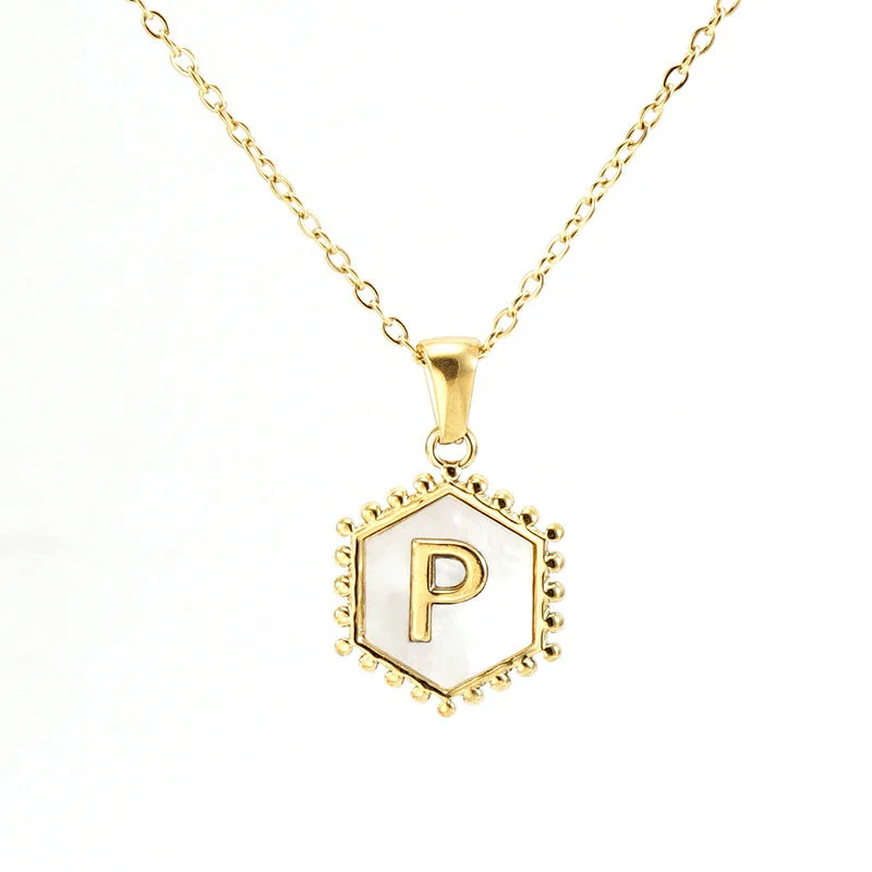 Letter P [Including Chain]]