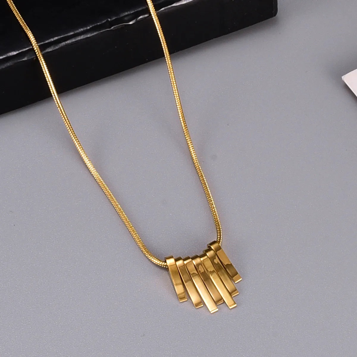 Women’s gold charm necklaces-Gold Plated