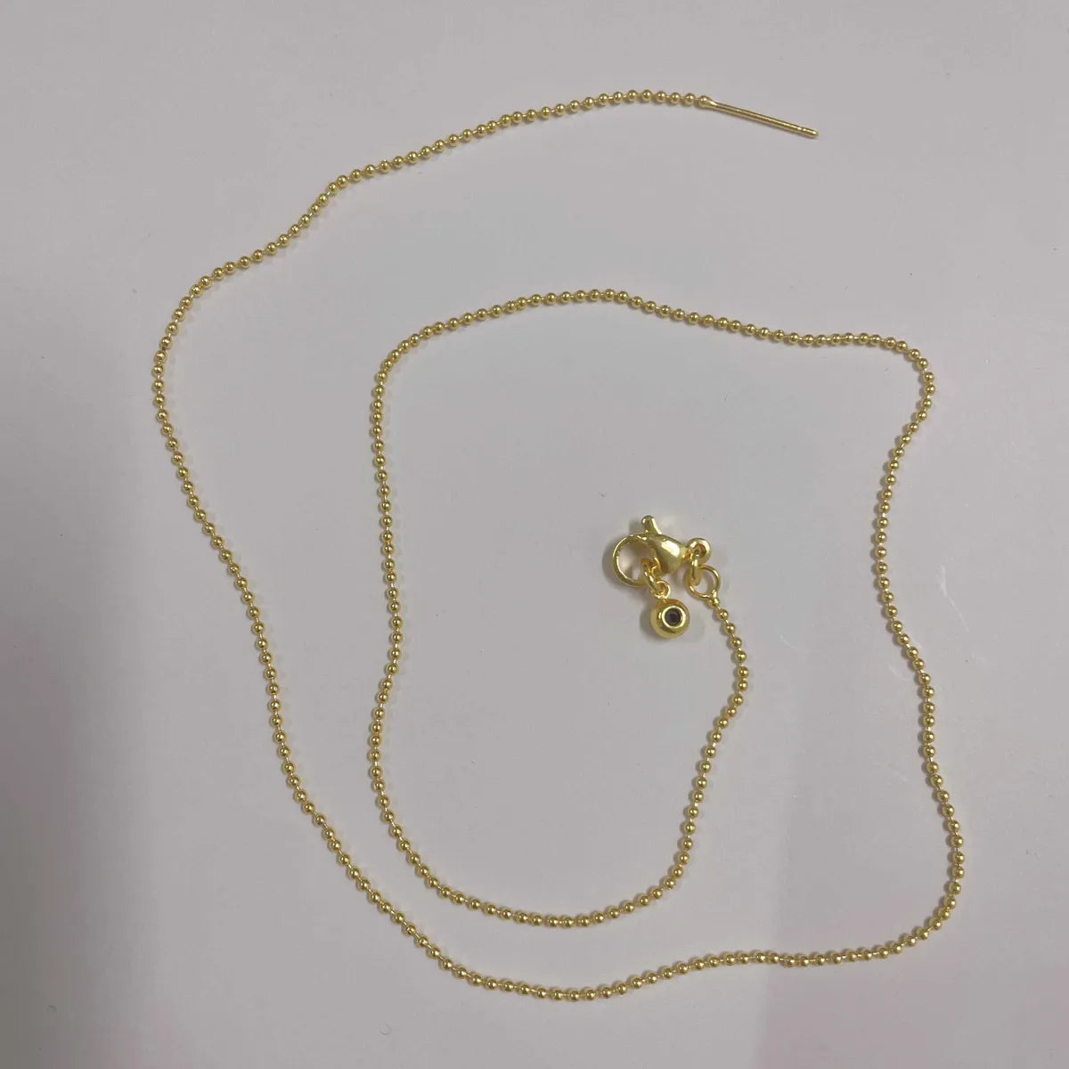 1.2MM-45cm Adjustable Bead Necklace