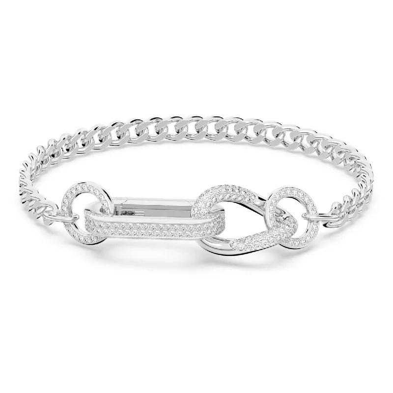 Women’s engraved bracelets-Swarovski Crystal Dextera Link Bracelet