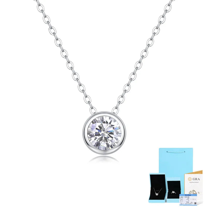 Moissanite 1ct (Including Gift Box Certificate)