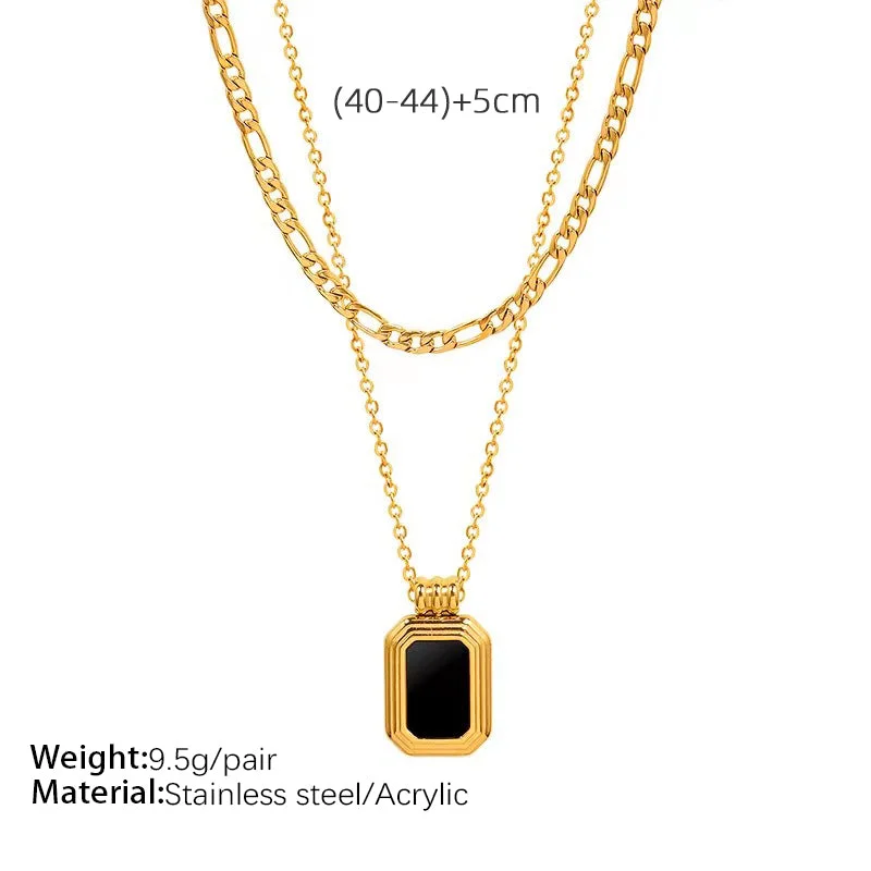 Xl65 Double-Layer Necklace