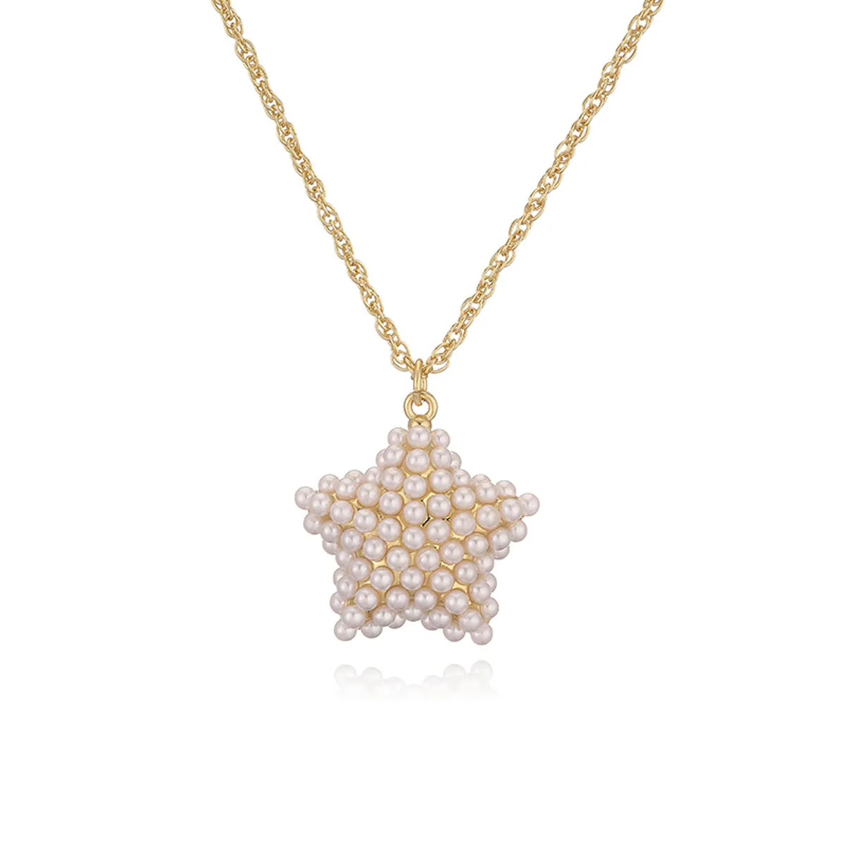 Gold Five-Pointed Star Necklace