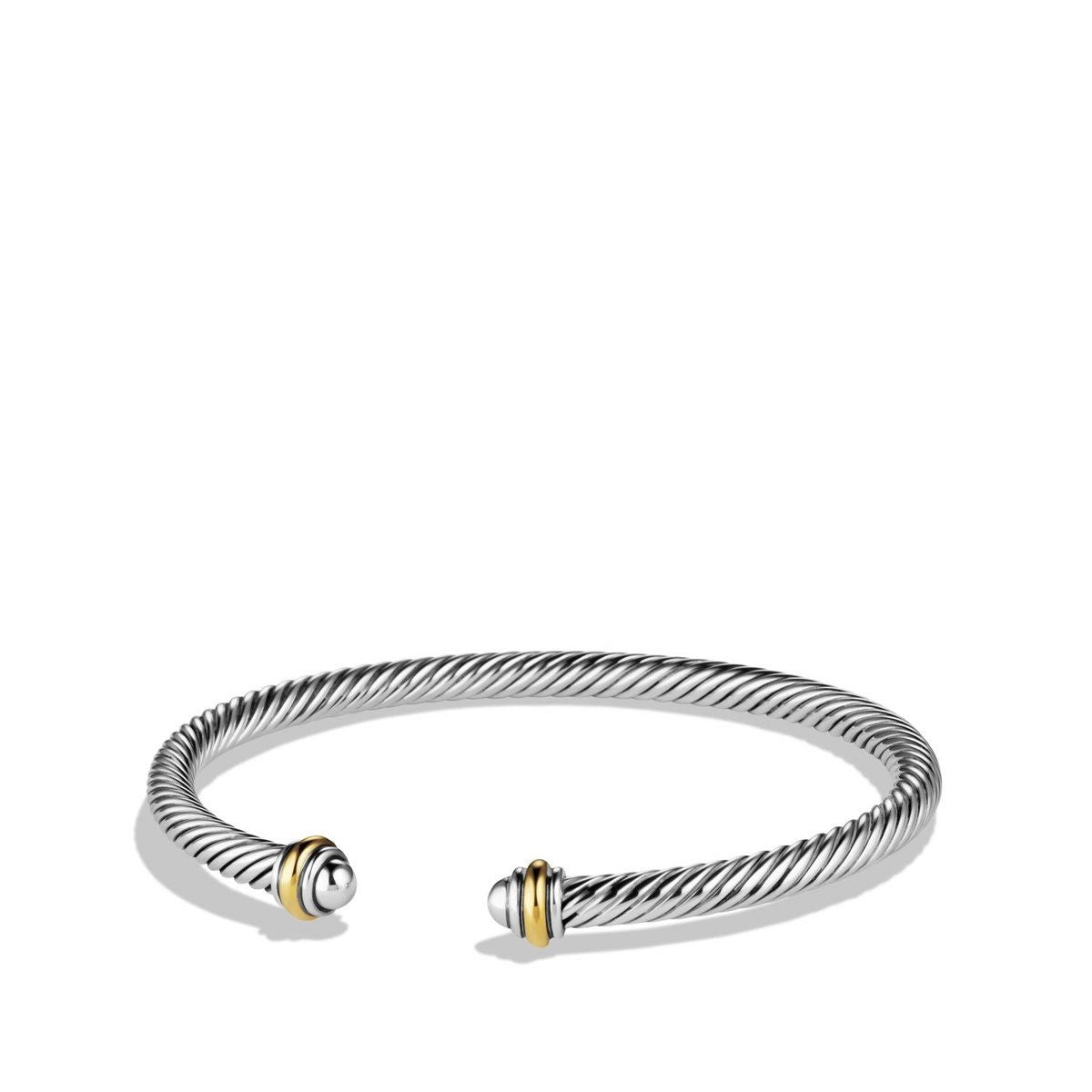 Women’s stackable bracelets-David Yurman 4mm Classic Cable Bracelet