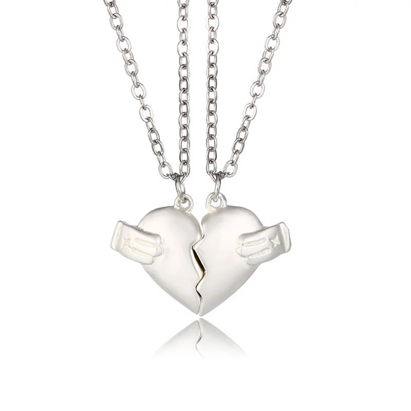 A Love Necklace Silver Silver