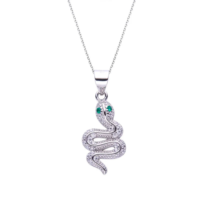 Ln008 White Gold Color Necklace