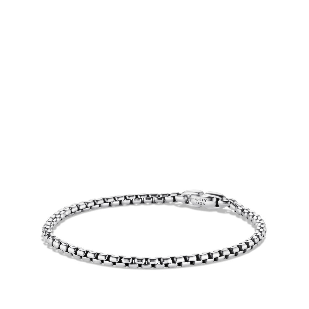 Women’s vintage bracelets-David Yurman 3.6mm Box Chain Bracelet