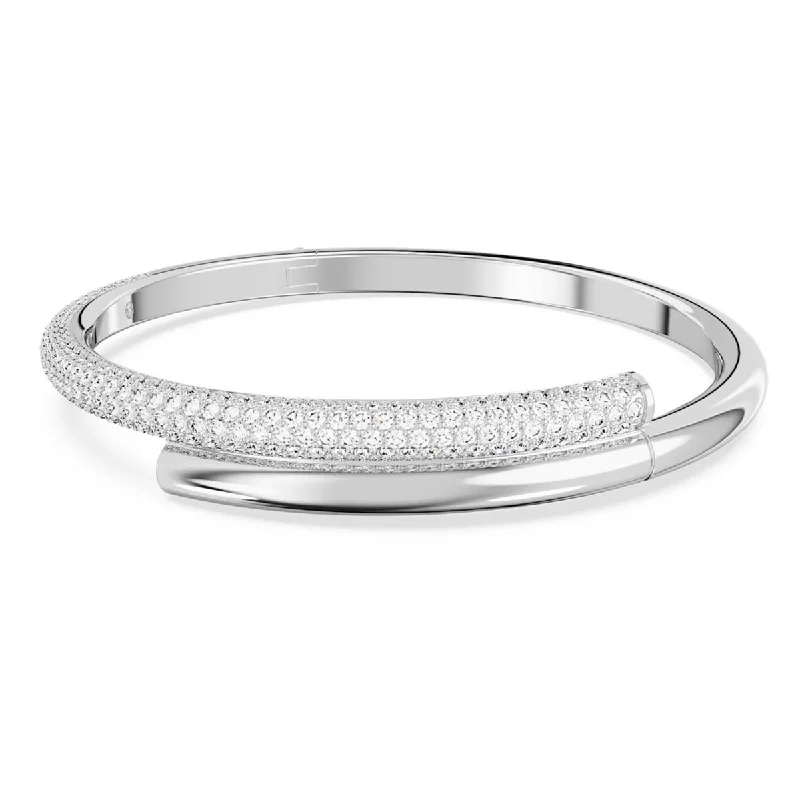 Women’s silver bracelets-Swarovski Dextera Bangle Bracelet