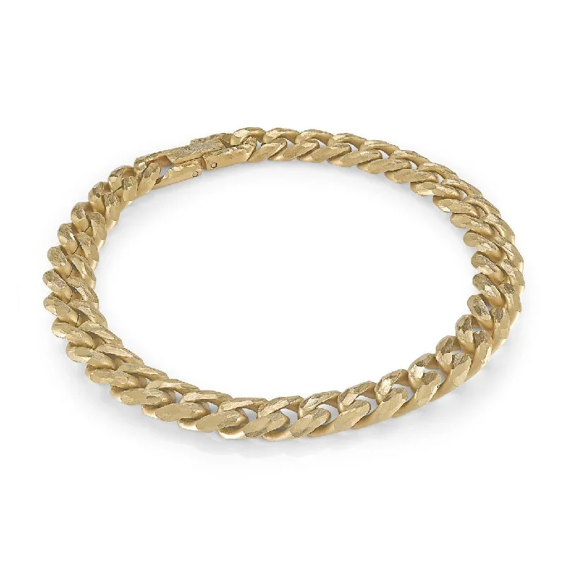 Women’s unique bracelets-CURB CHAIN LINK BRACELET