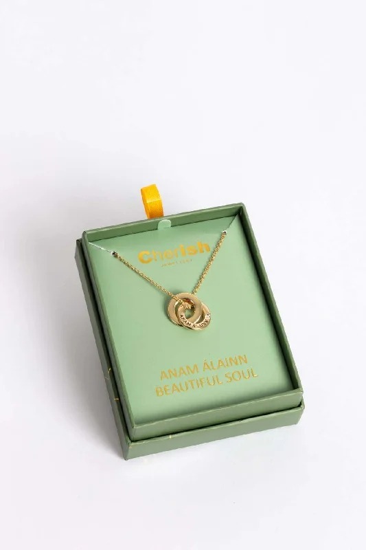 Women’s layered necklaces-Beautiful Soul "Anam Álainn" Irish Necklace