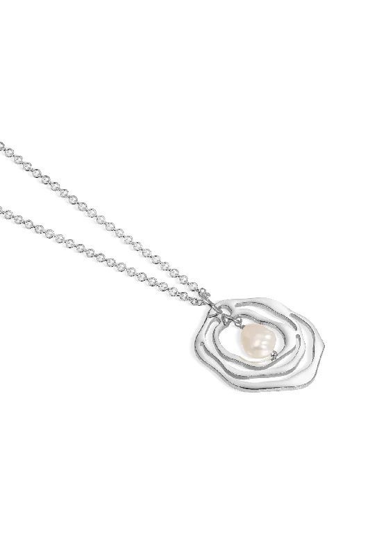 Women’s trendy necklaces-Molten Knot Pendant