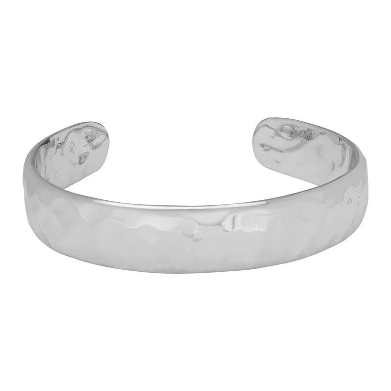 Women’s gold tennis bracelets-Victoria Townsend Silver Plated Cuff Bracelet