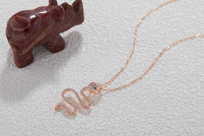 Ln028 Rose Gold Necklace